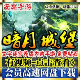 [手游]暗月城堡单机版文字迷宫冒险养成安卓内购手机游戏...